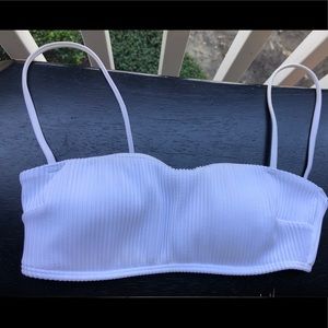 White Hollister bathing suit top